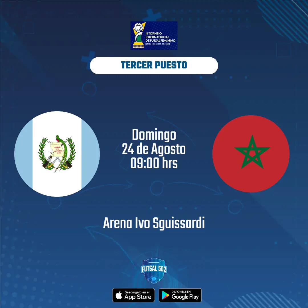 3er Lugar | Guatemala vs Marruecos
