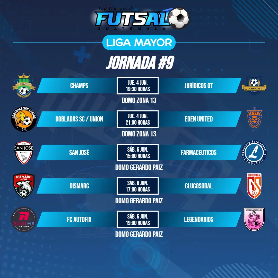 Liga Mayor | Jornada 9