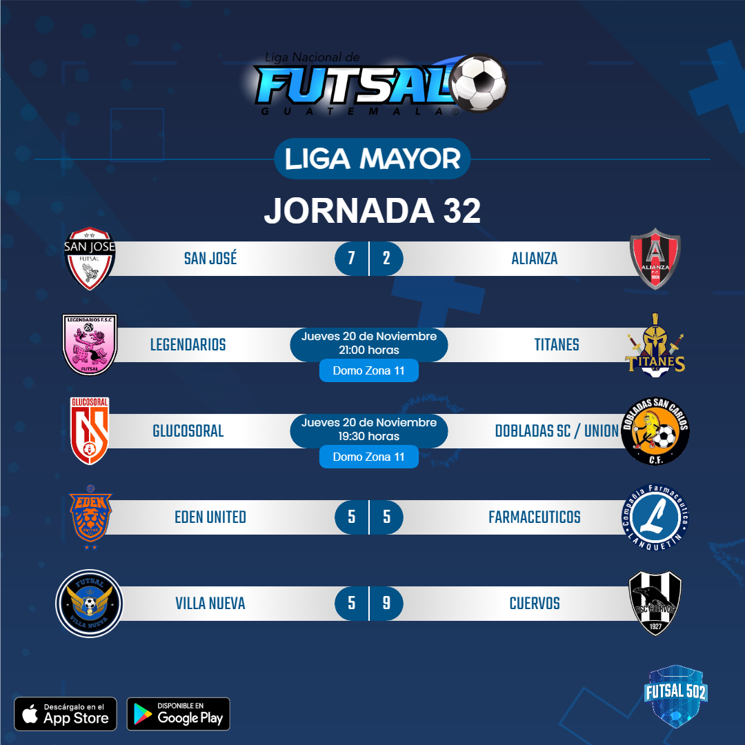 Liga Mayor | Reprogramaciones