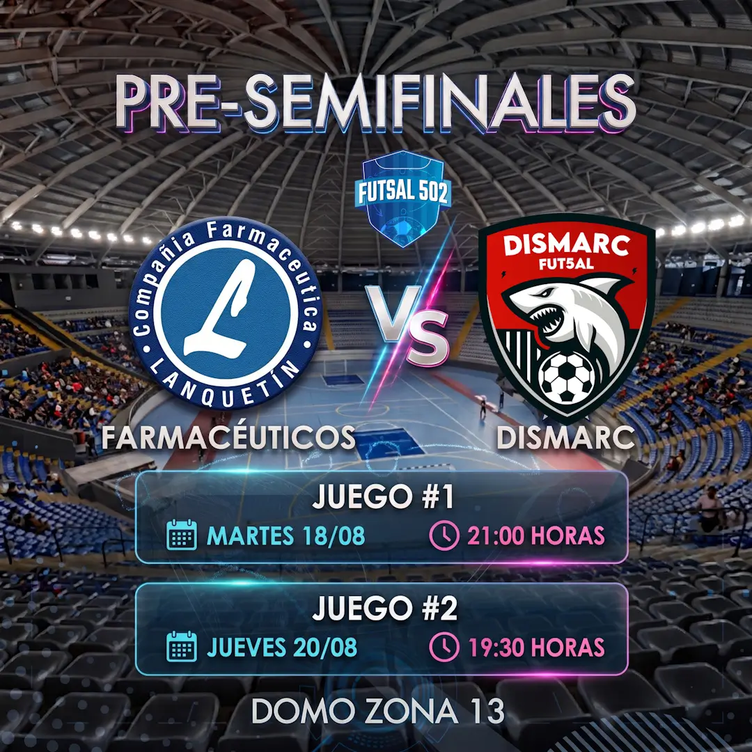 Liga Mayor | Farmaceuticos vs Dismarc