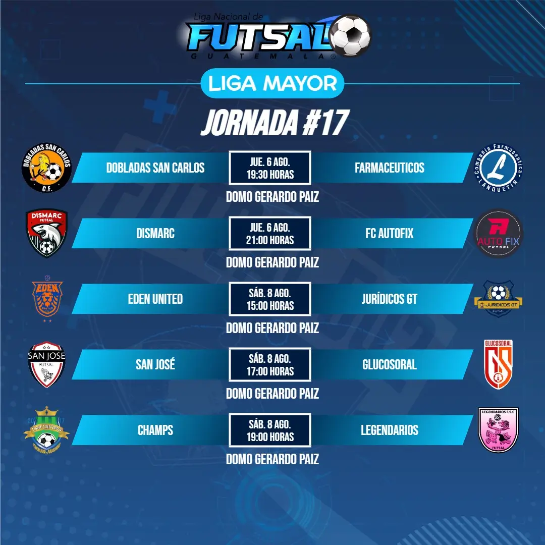 Liga Mayor | Jornada 17