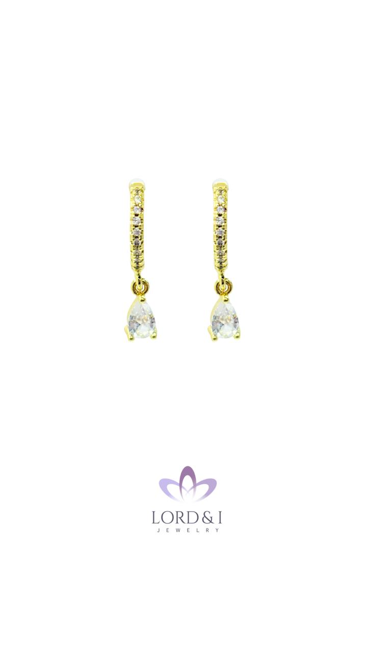 Argollas peq gotita clear