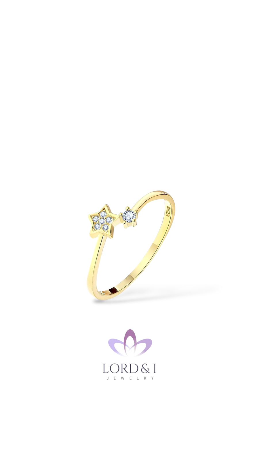 Anillo con estrella