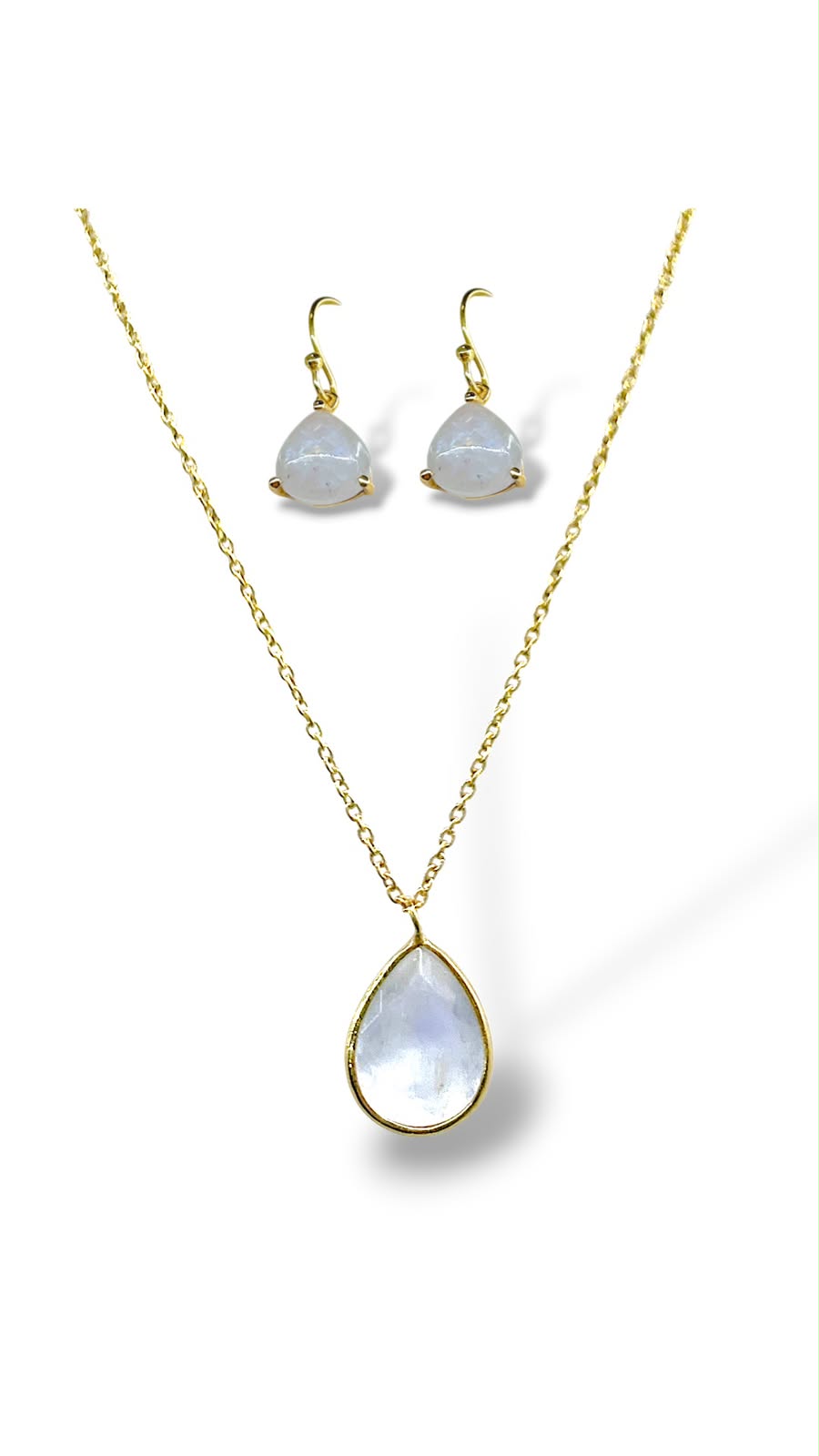 Set de Cuarzo blanco