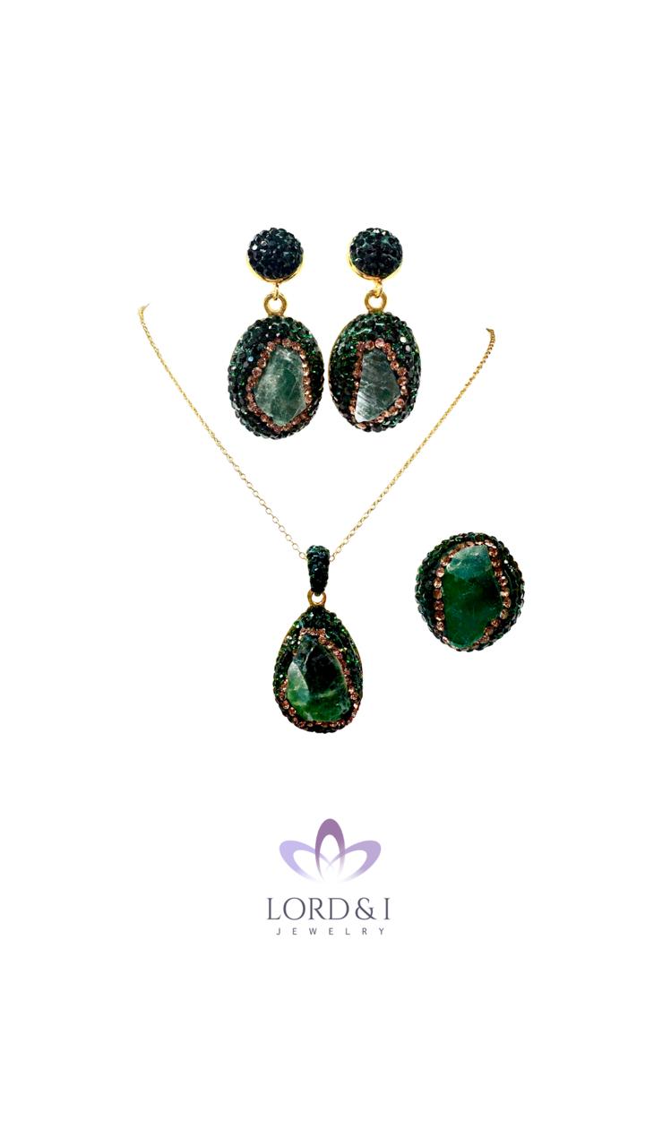 Set de gemas Fluorita