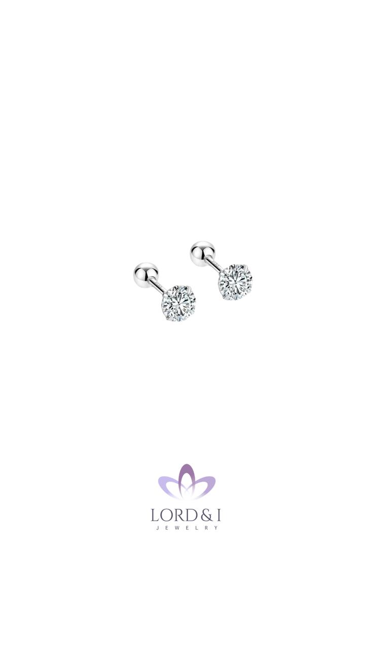 Aretes piercing de Circonias