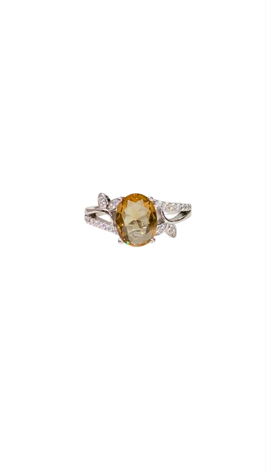 Anillo con gema Sultanita Talla 7