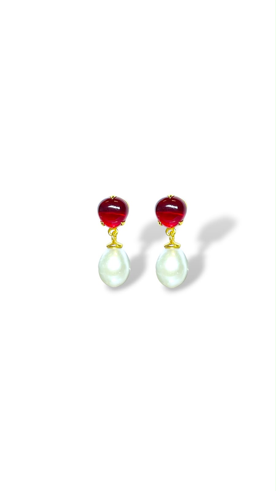 Aretes con Perla cultivada