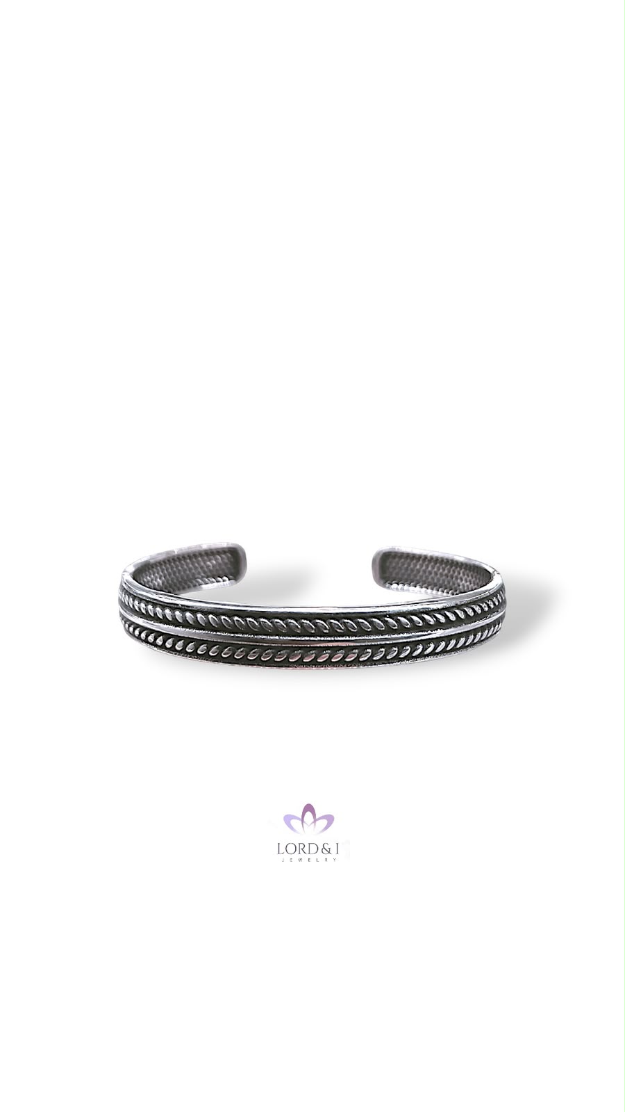 Pulsera aro oscuro