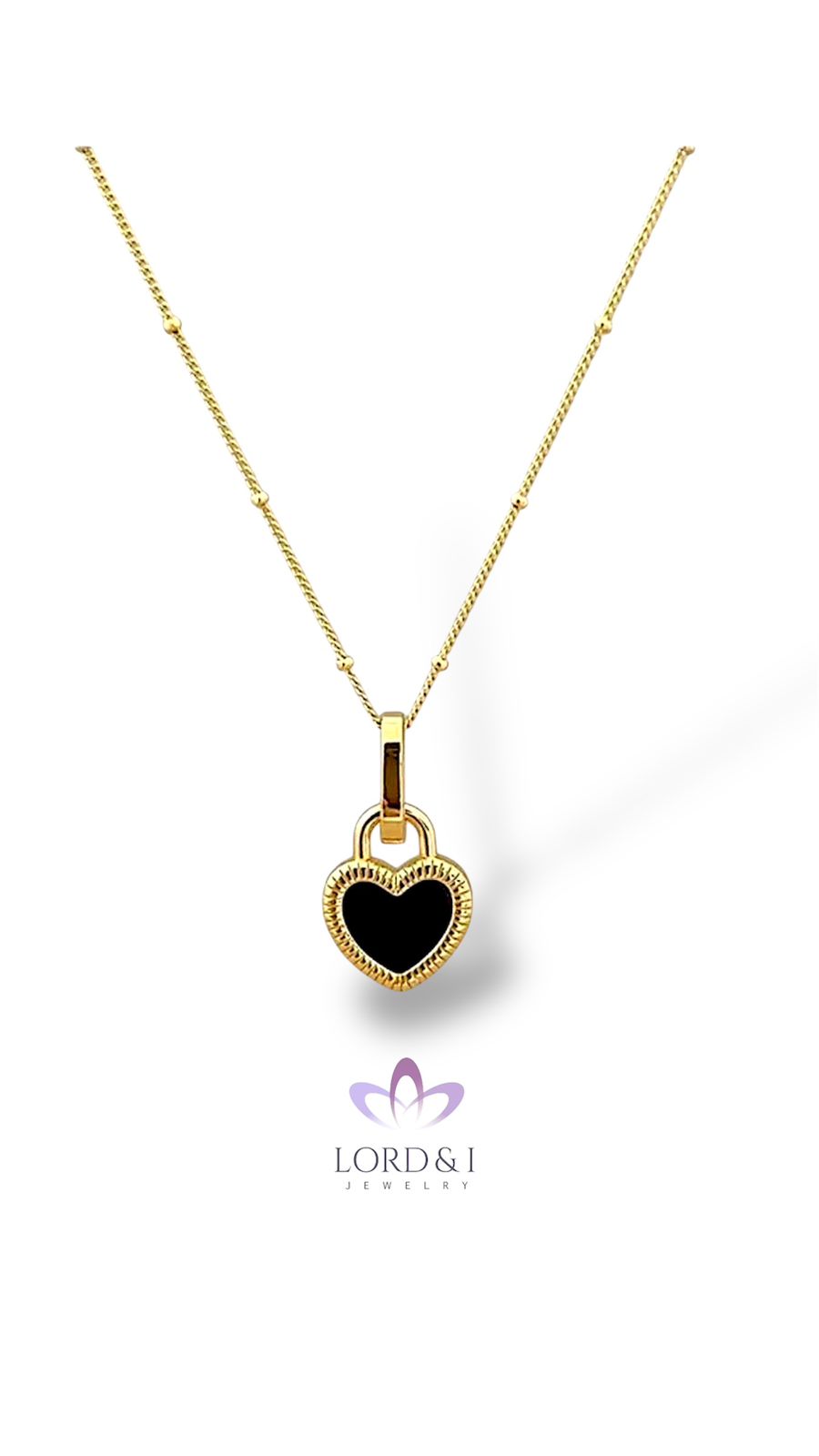 Cadena con corazón