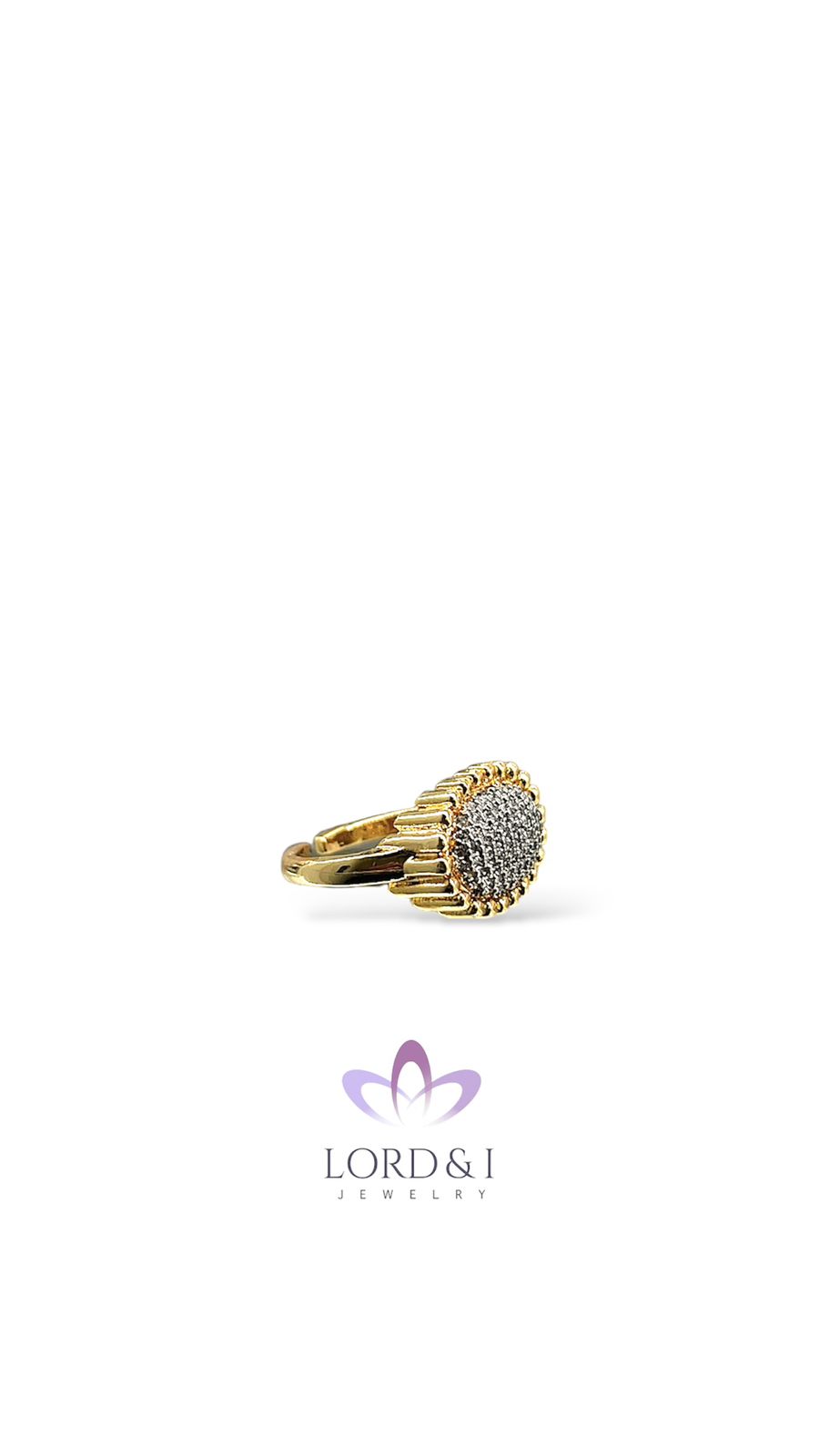 Anillo con Circonias