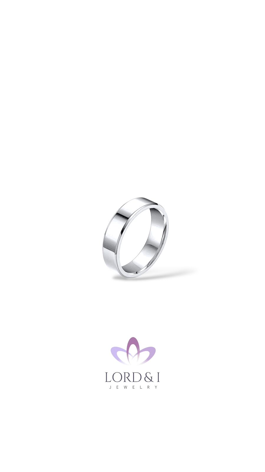 Anillo argolla de caballero