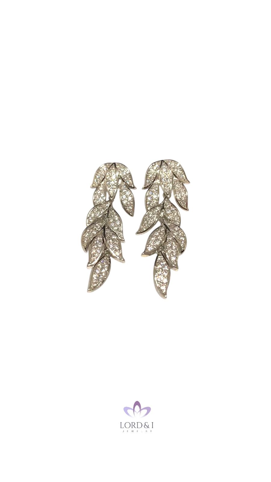 Aretes elegantes brillantes