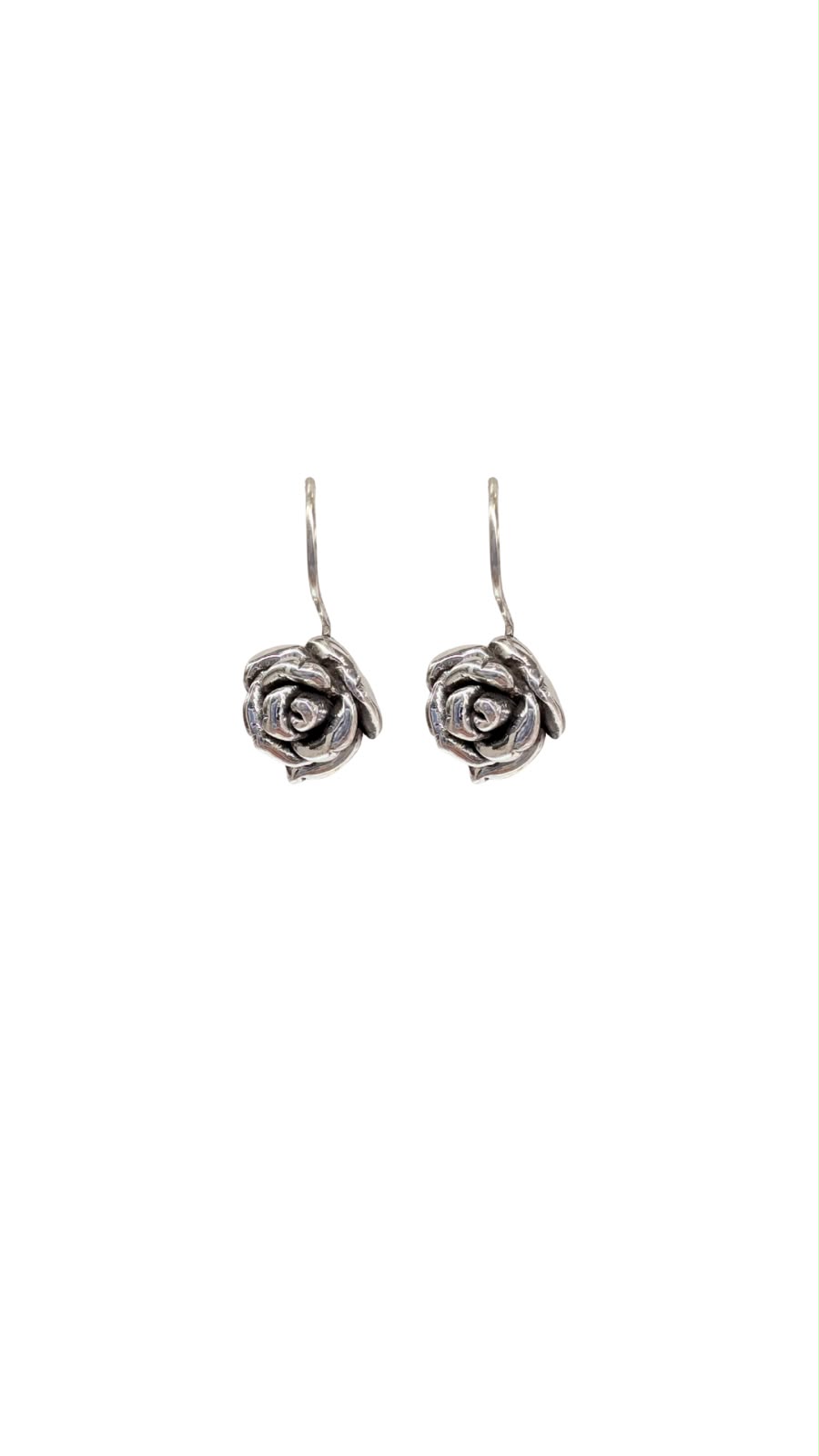 Aretes diseño rosa