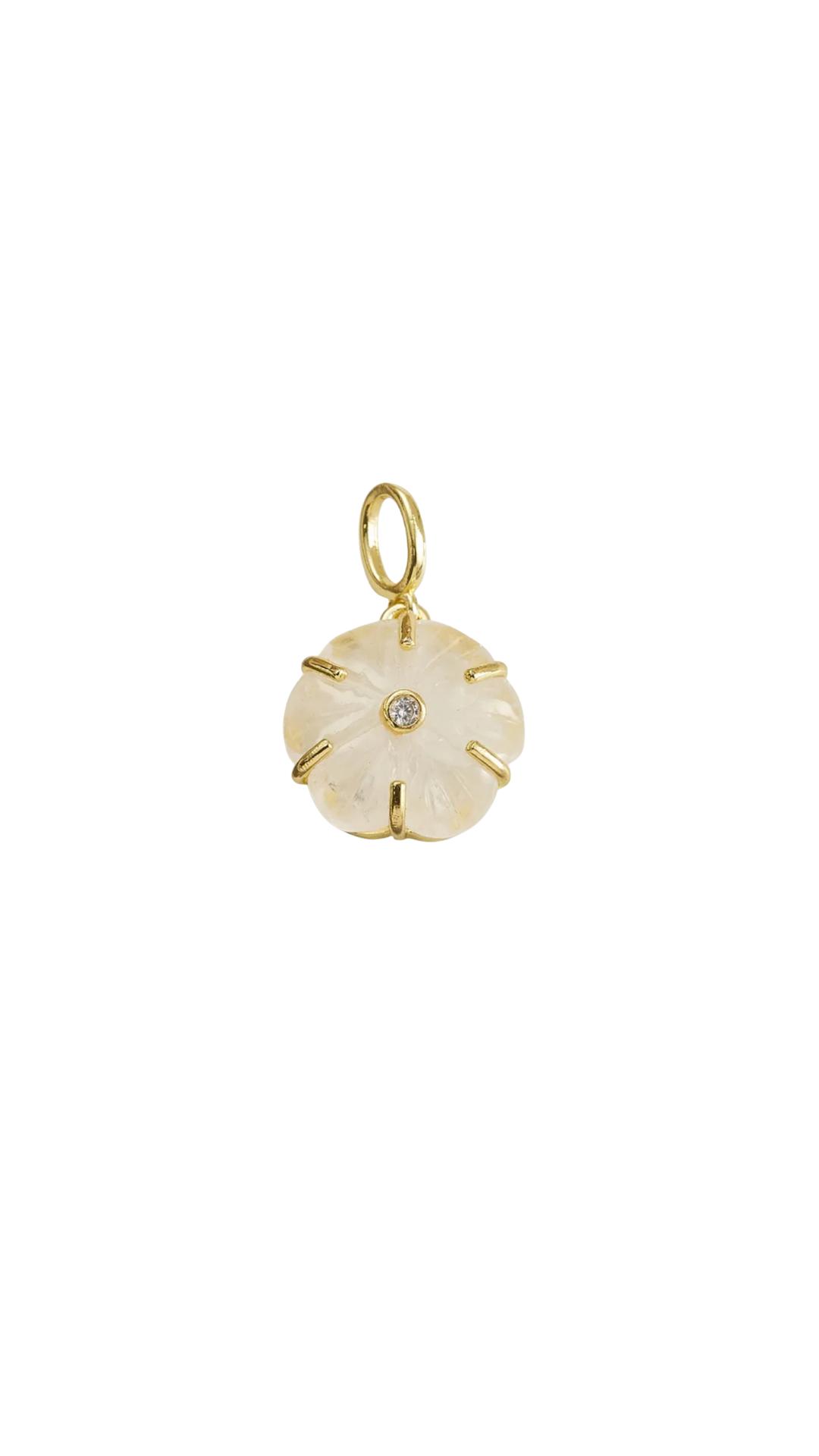 Dije flor de Cristal